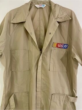 Vintage NASCAR mechanic suit / jumpsuit / coveralls